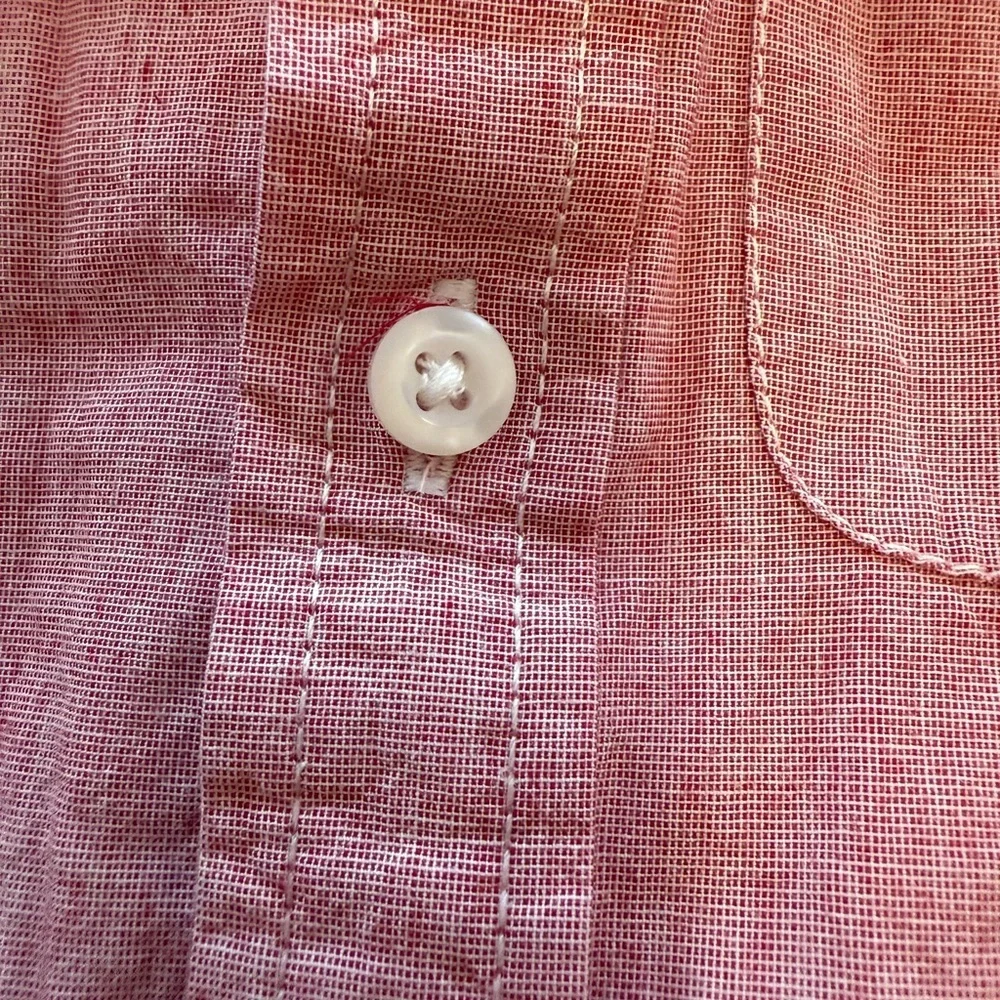 The Children's Place Light Red Button-Down Shirt